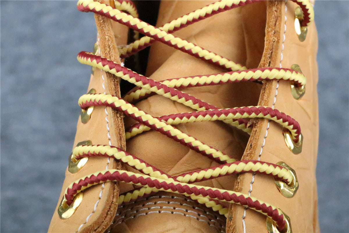 Supreme x Timberland 6 Inch Premium Waterproof Boot 'Embossed Diamond Plate - Wheat'