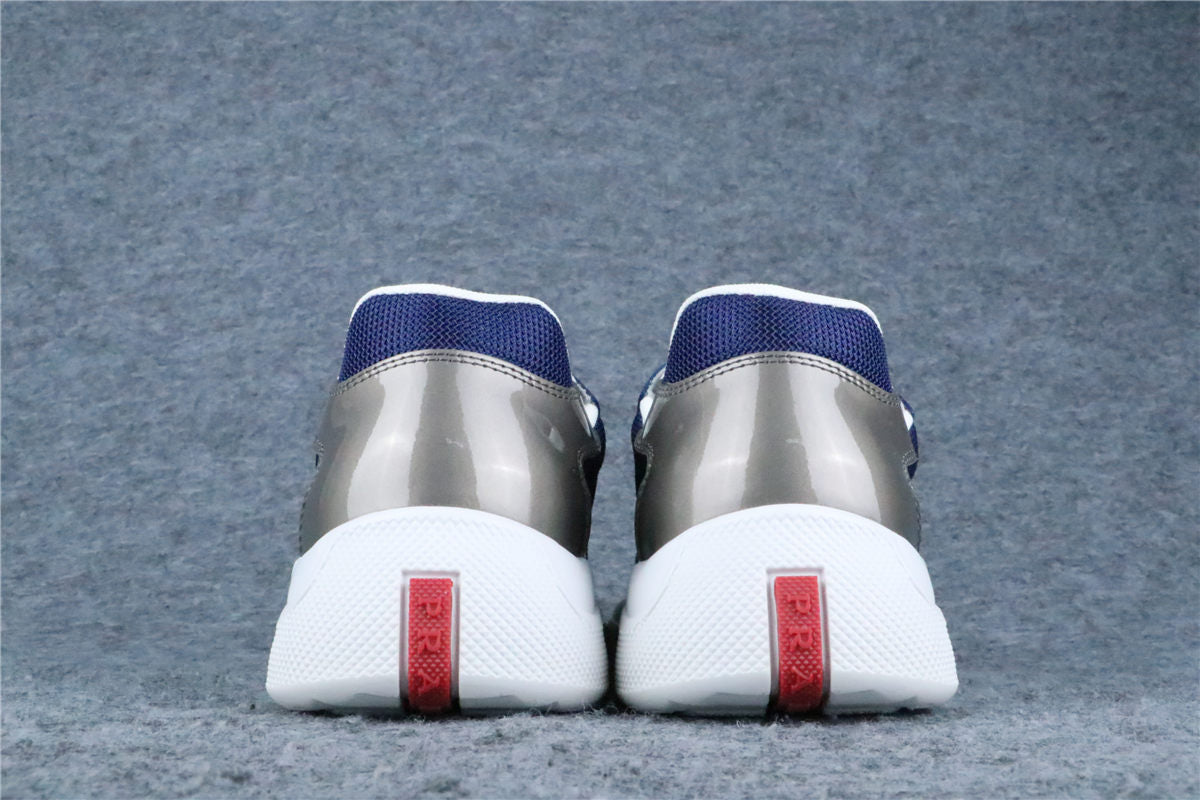 Prada America's Cup Sneakers 'Navy Blue Silver'