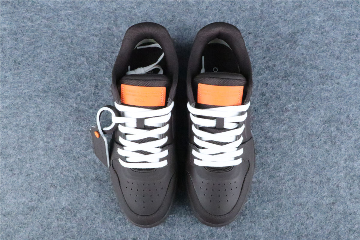 Off-White Out Of Office Molded Sneakers 'Black Orange'