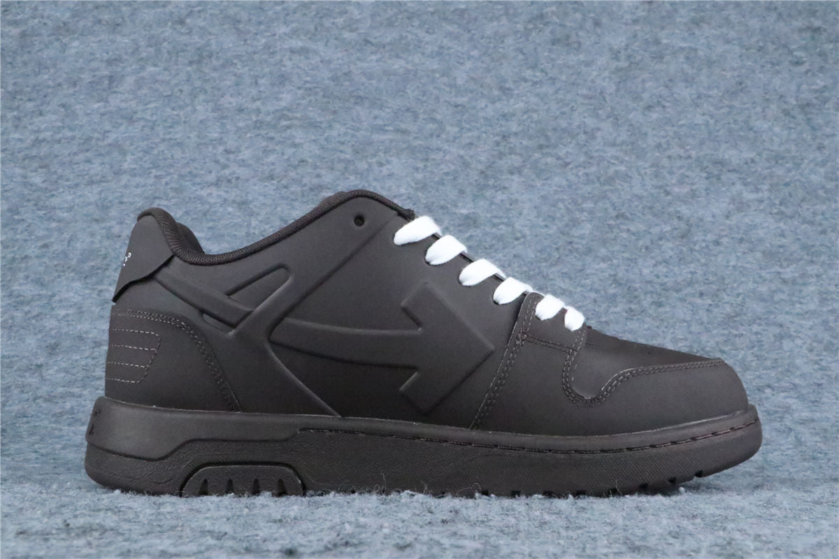 Off-White Out Of Office Molded Sneakers 'Black Orange'