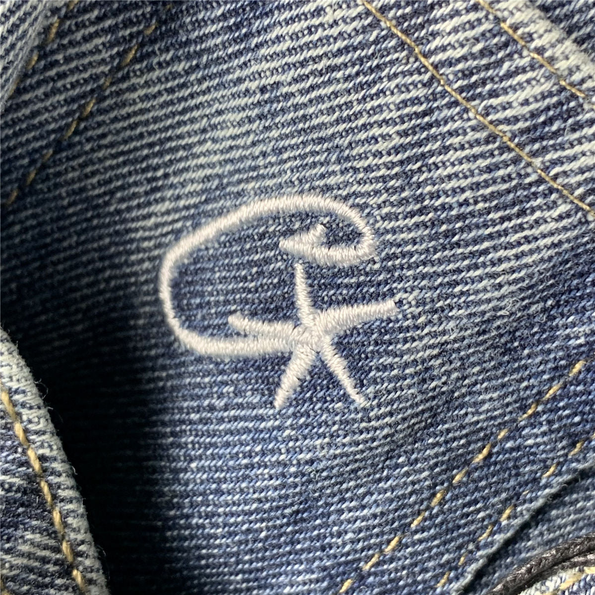 Corteiz Alcatraz Baggy Denim Shorts 'Stonewash'