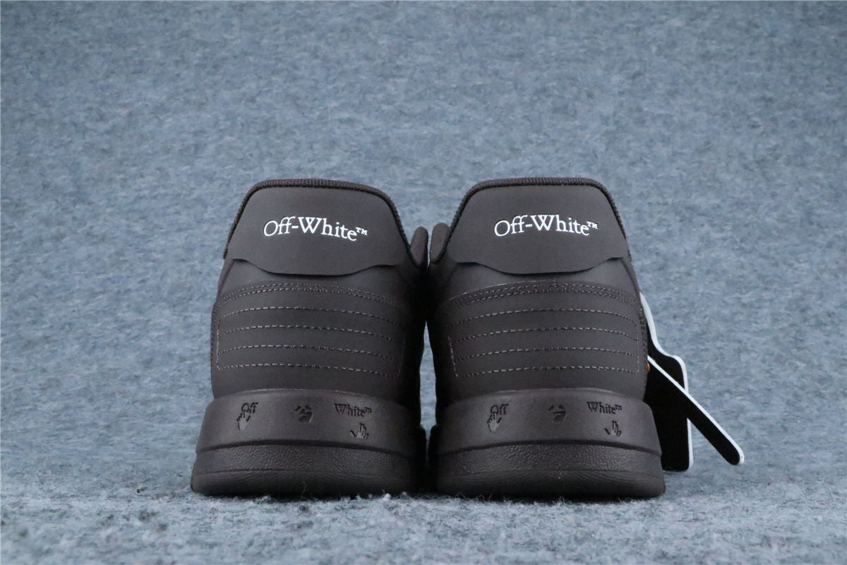 Off-White Out Of Office Molded Sneakers 'Black Orange'