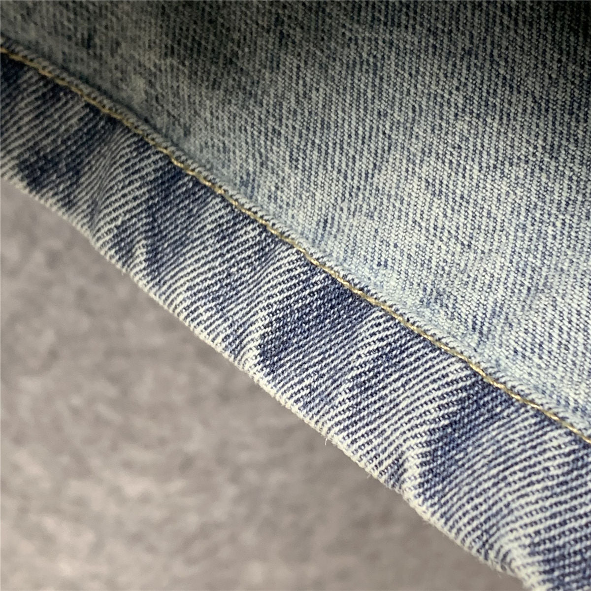 Corteiz Alcatraz Baggy Denim Shorts 'Stonewash'