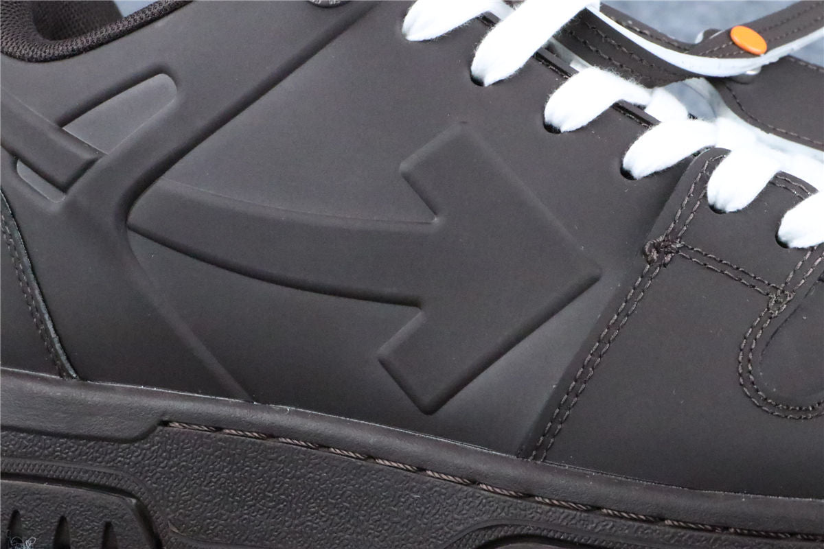 Off-White Out Of Office Molded Sneakers 'Black Orange'