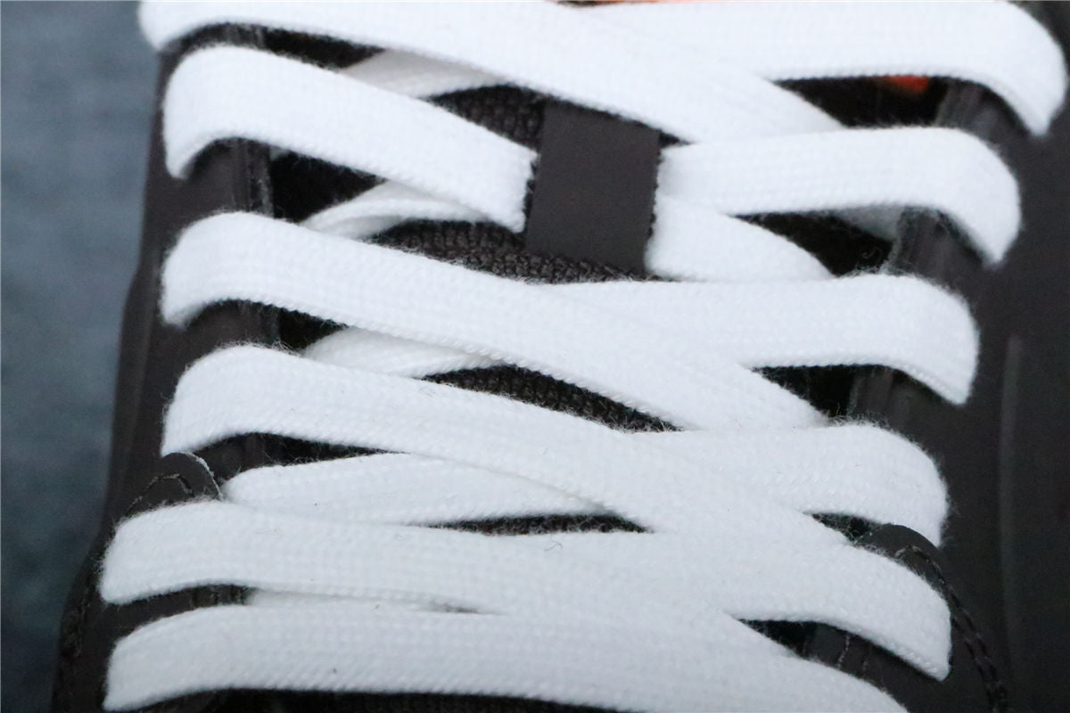 Off-White Out Of Office Molded Sneakers 'Black Orange'