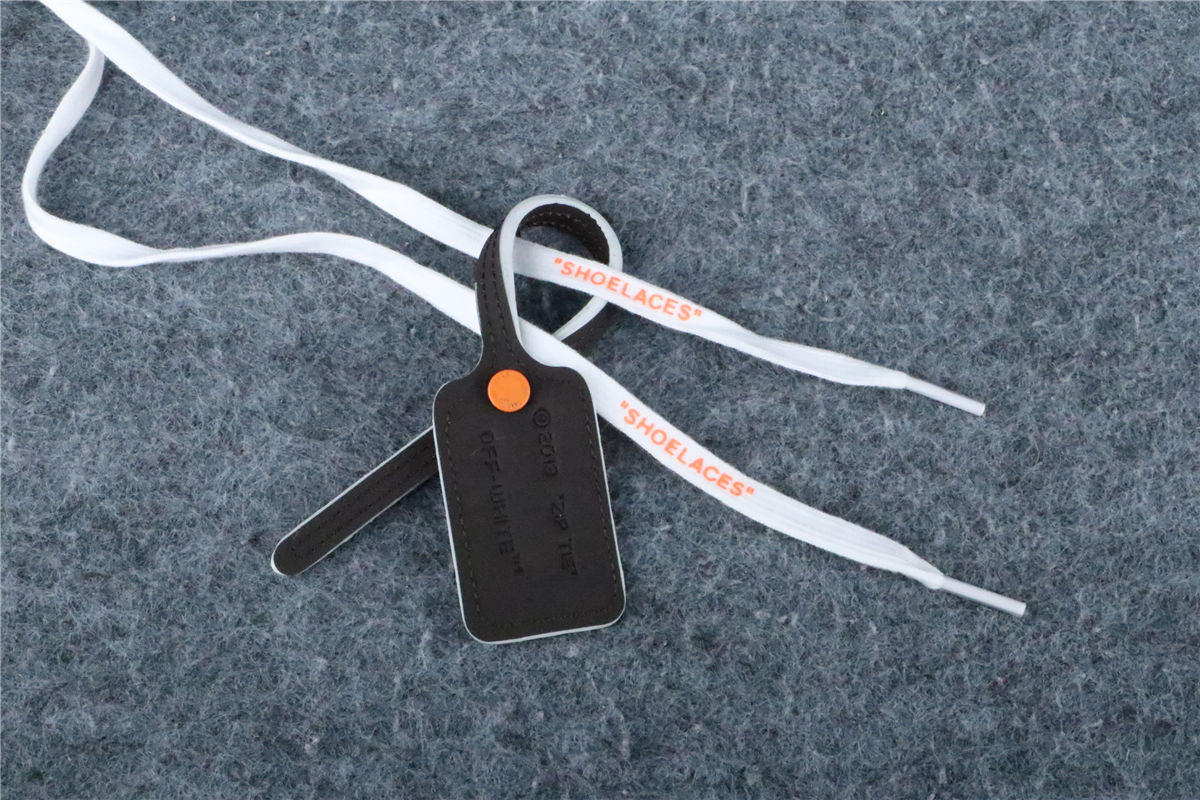 Off-White Out Of Office Molded Sneakers 'Black Orange'