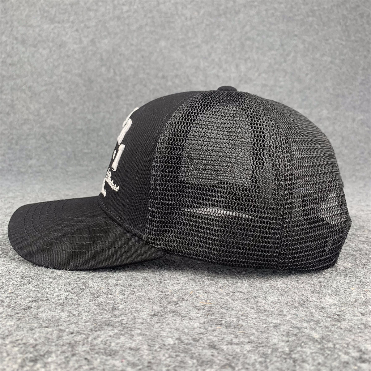 Amiri Varsity Trucker Hat 'Black'