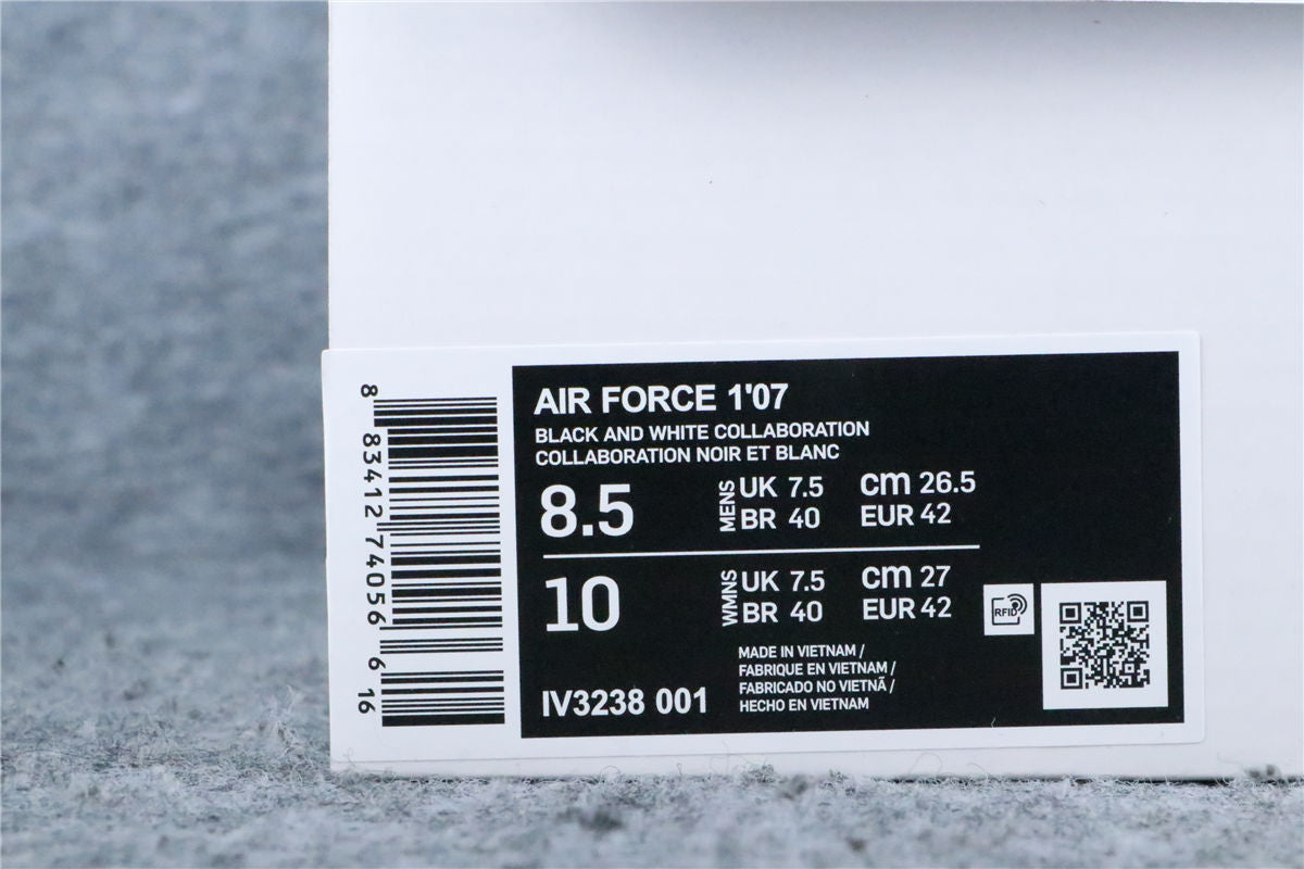 Victor Victor x Nike Air Force 1 Low ’01 'Black White'