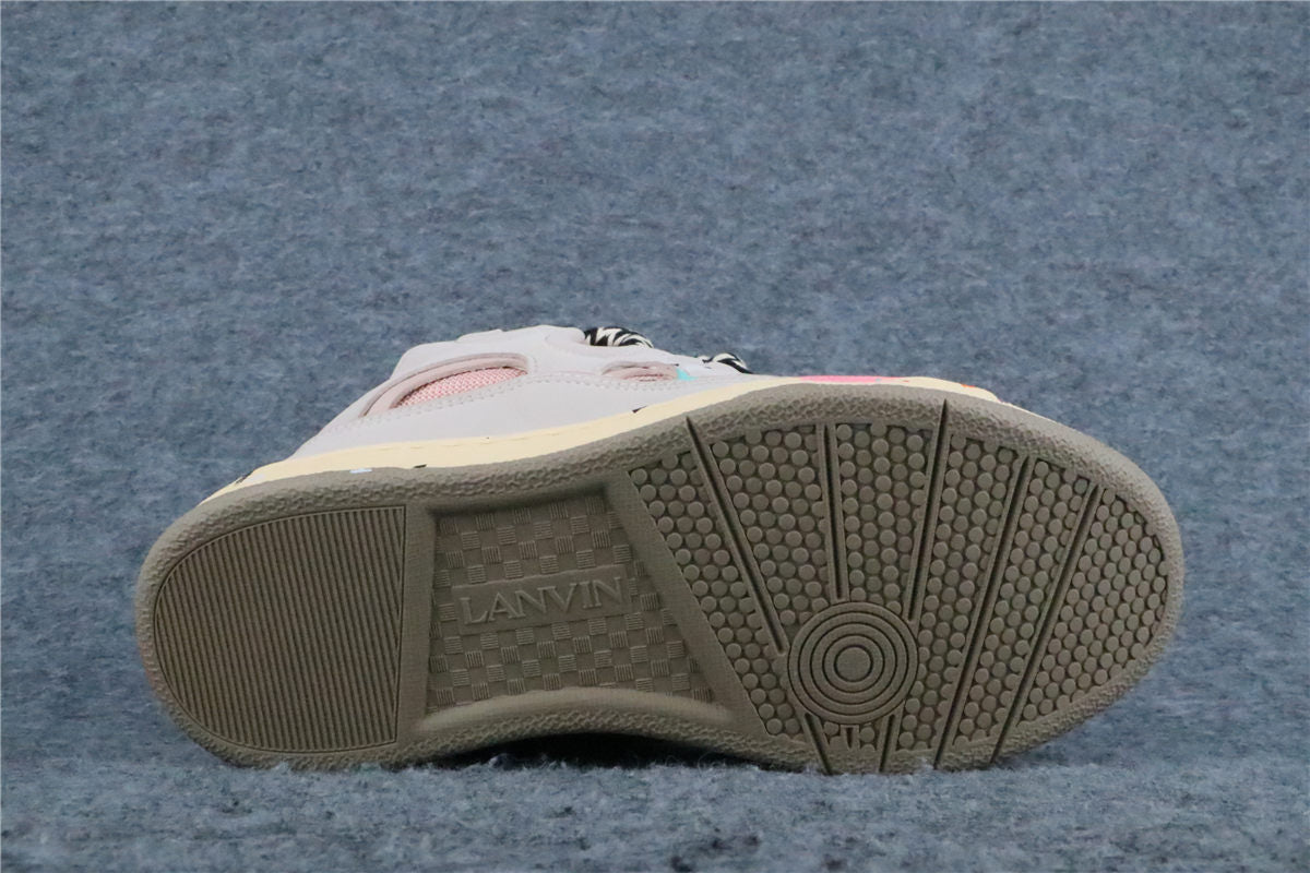 (Value Version) Gallery Dept. x Lanvin Curb Light Sneakers 'Paint Drip - Pale Pink'