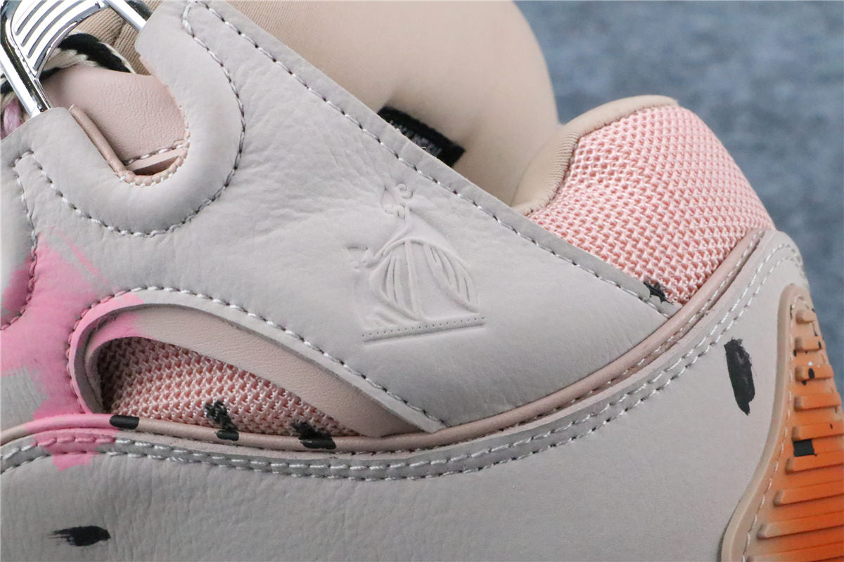 (Value Version) Gallery Dept. x Lanvin Curb Light Sneakers 'Paint Drip - Pale Pink'