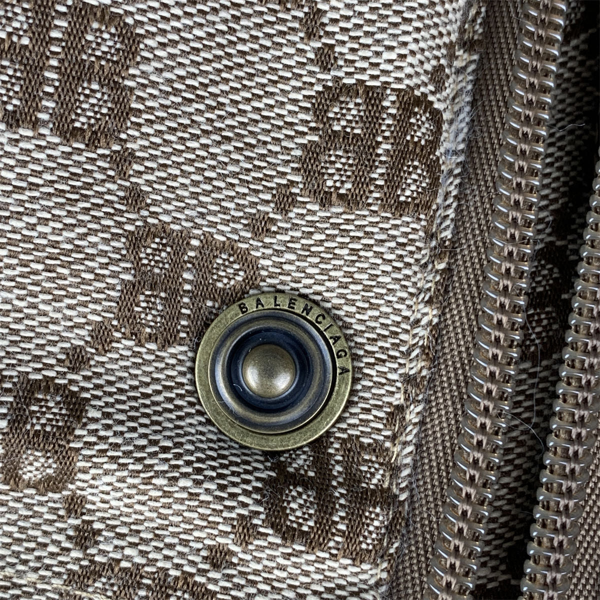 Gucci x Balenciaga The Hacker Project Hacker Cocoon Puffer Gilet Vest 'Beige/Ebony'