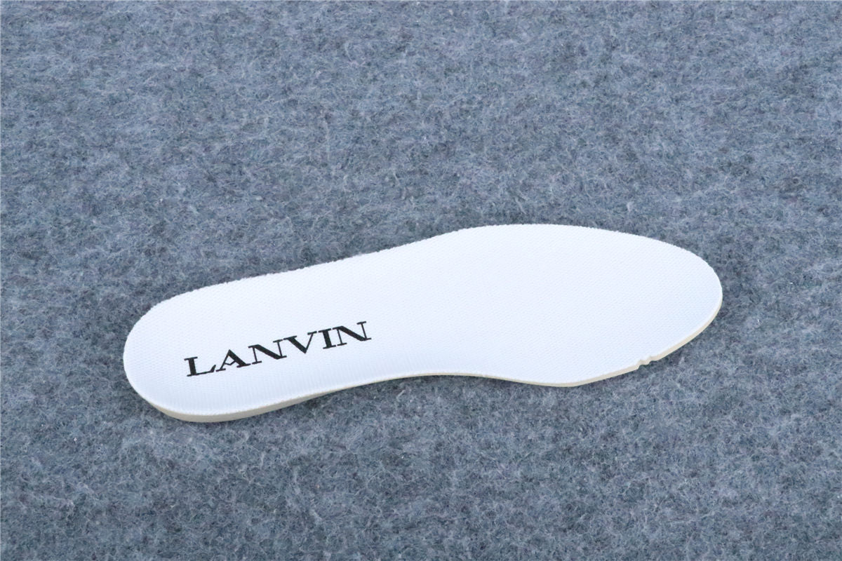 (Value Version) Lanvin Curb Sneakers 'Beige Burgundy'