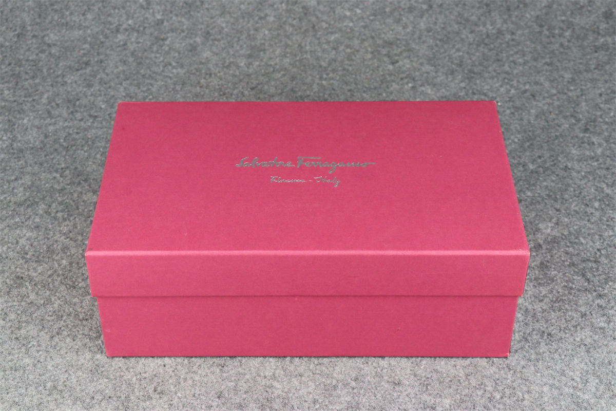 Salvatore Ferragamo Gancini Driver Loafers 'Black'