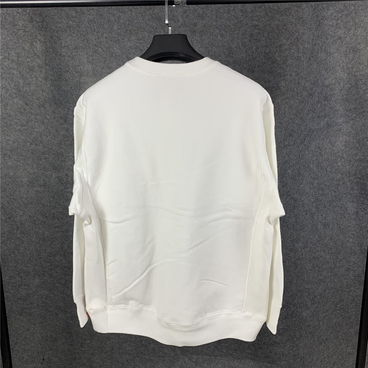 Supreme Washed Box Logo Crewneck 'White'
