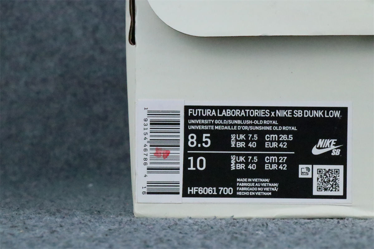 Futura Laboratories x Nike Dunk Low SB 'Sunblush' Friends & Family