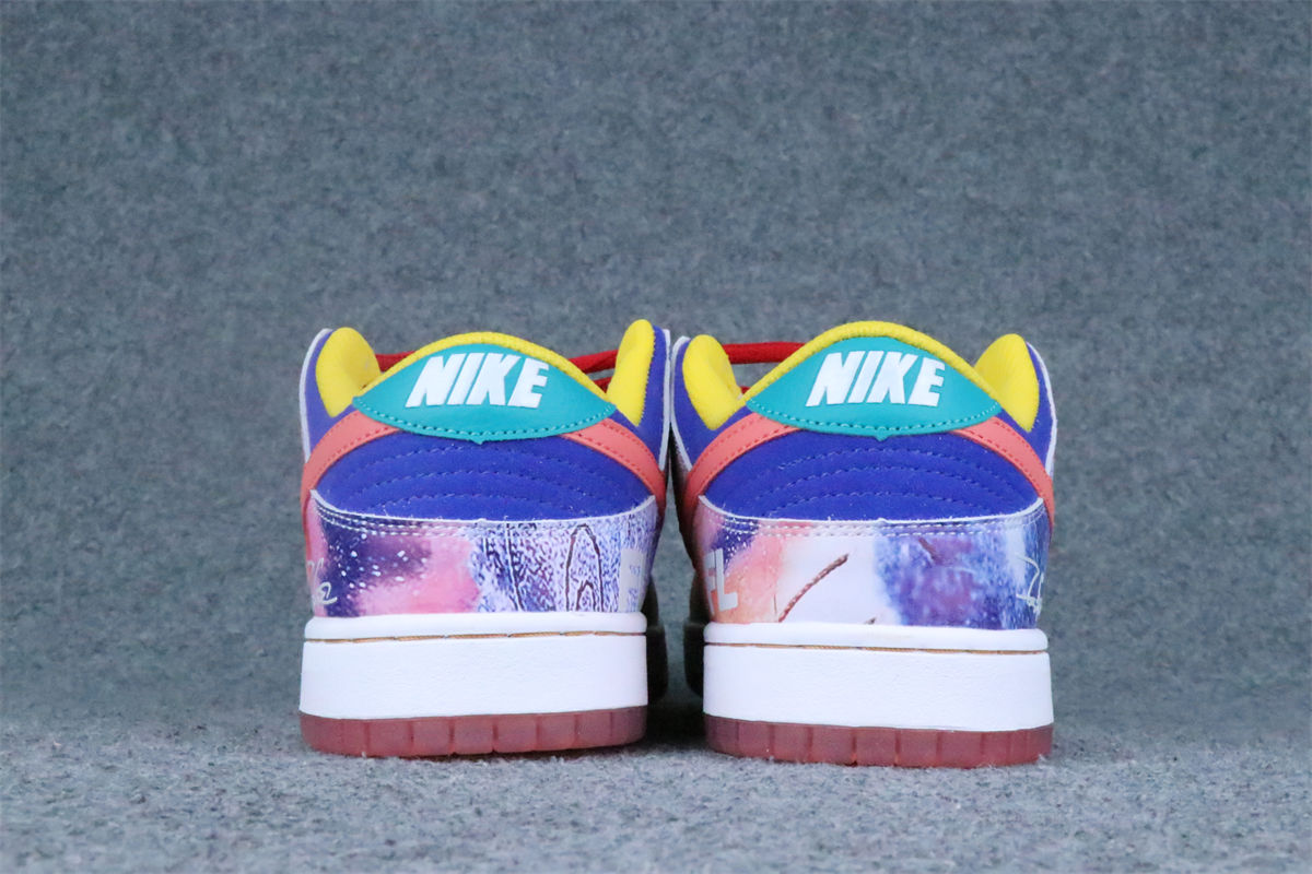 Futura Laboratories x Nike Dunk Low SB 'Sunblush' Friends & Family