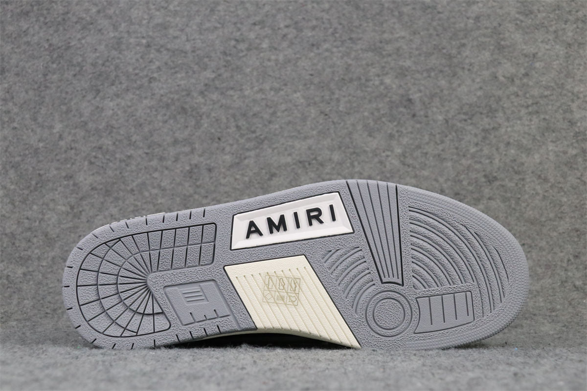 Amiri Skel Top Low 'Black Grey'