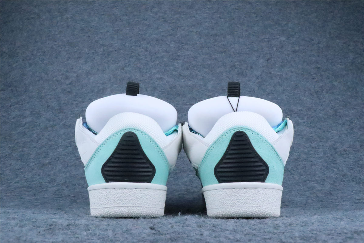Lanvin Curb Sneakers 'White Green'