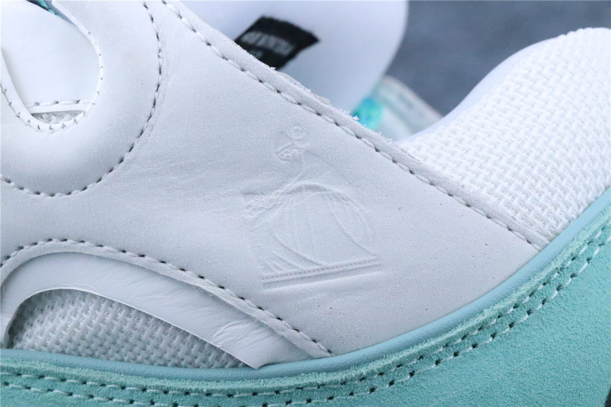Lanvin Curb Sneakers 'White Green'