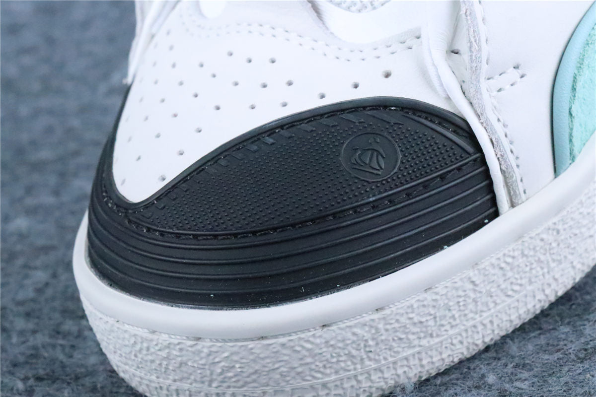 Lanvin Curb Sneakers 'White Green'