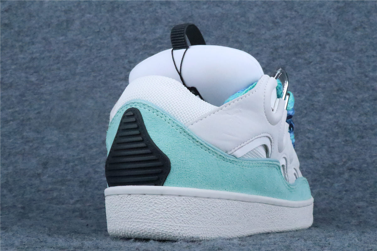 Lanvin Curb Sneakers 'White Green'