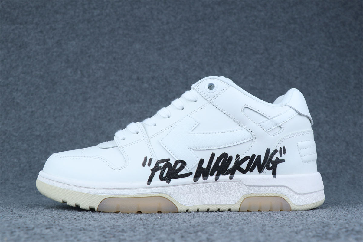 Off-White Women’s Out of Office “For Walking – White Black” (2023)