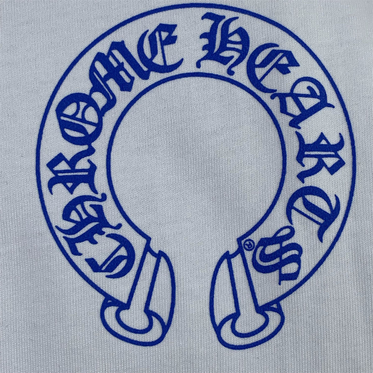 Chrome Hearts CH Baseball Shirt ‘White/Blue’