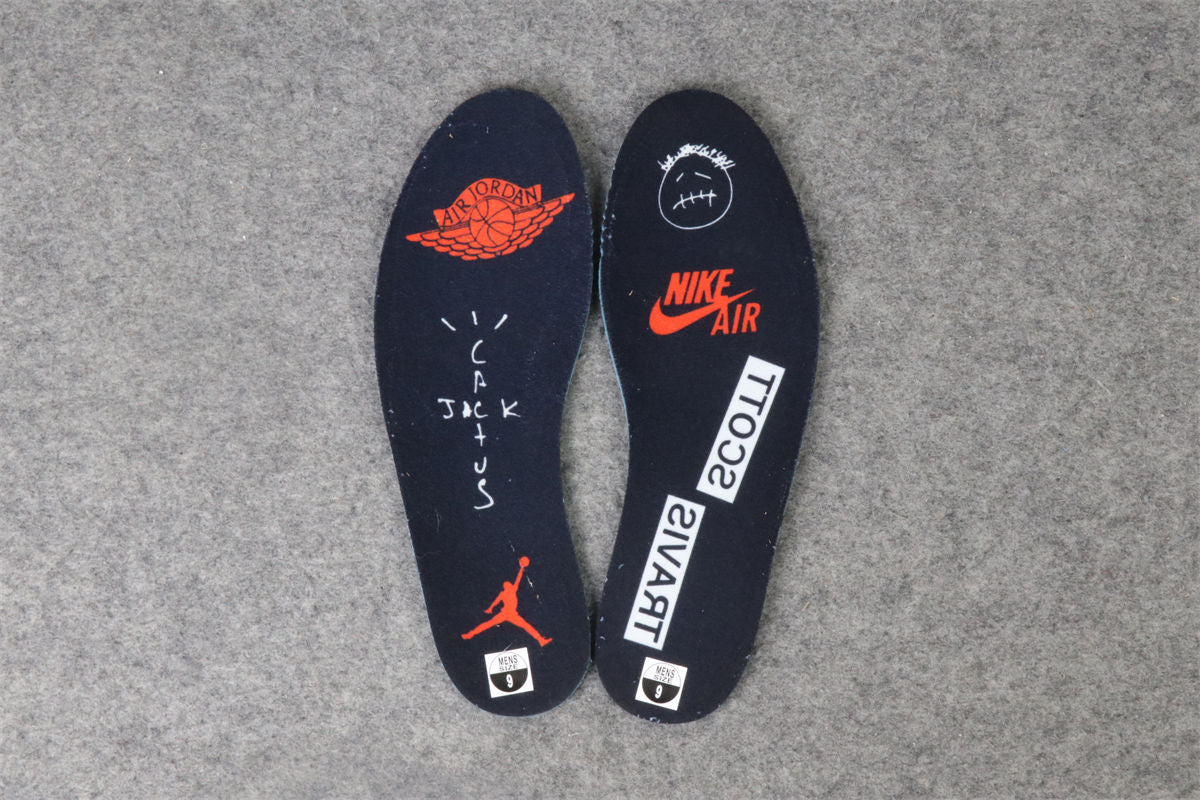 Travis Scott x Air Jordan 1 Low OG SP 'Black Phantom' (EU Warehouse, No QC)