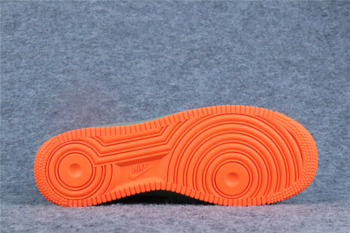 Nike Air Force 1 Low '07 Premium 'Oil Green Safety Orange'