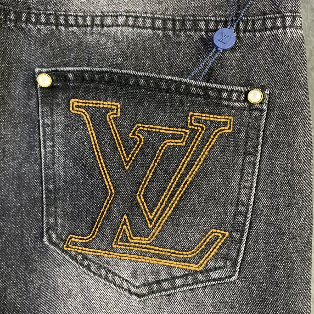 LV Signature Jeans 'Dark Wash'