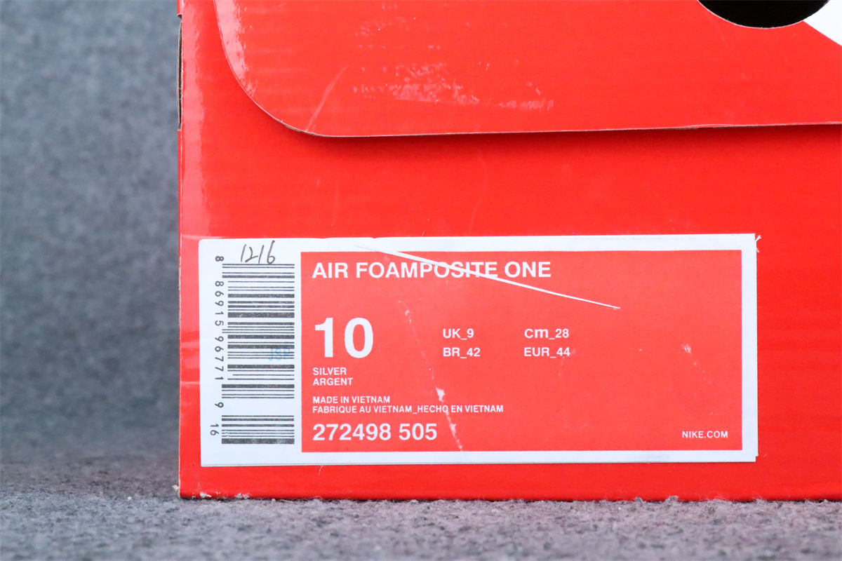 Nike Total Air Foamposite Max 'Metallic Silver' 2011
