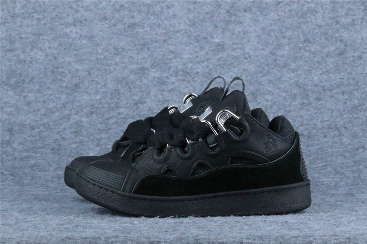 Lanvin Curb Sneakers 'Triple Black'