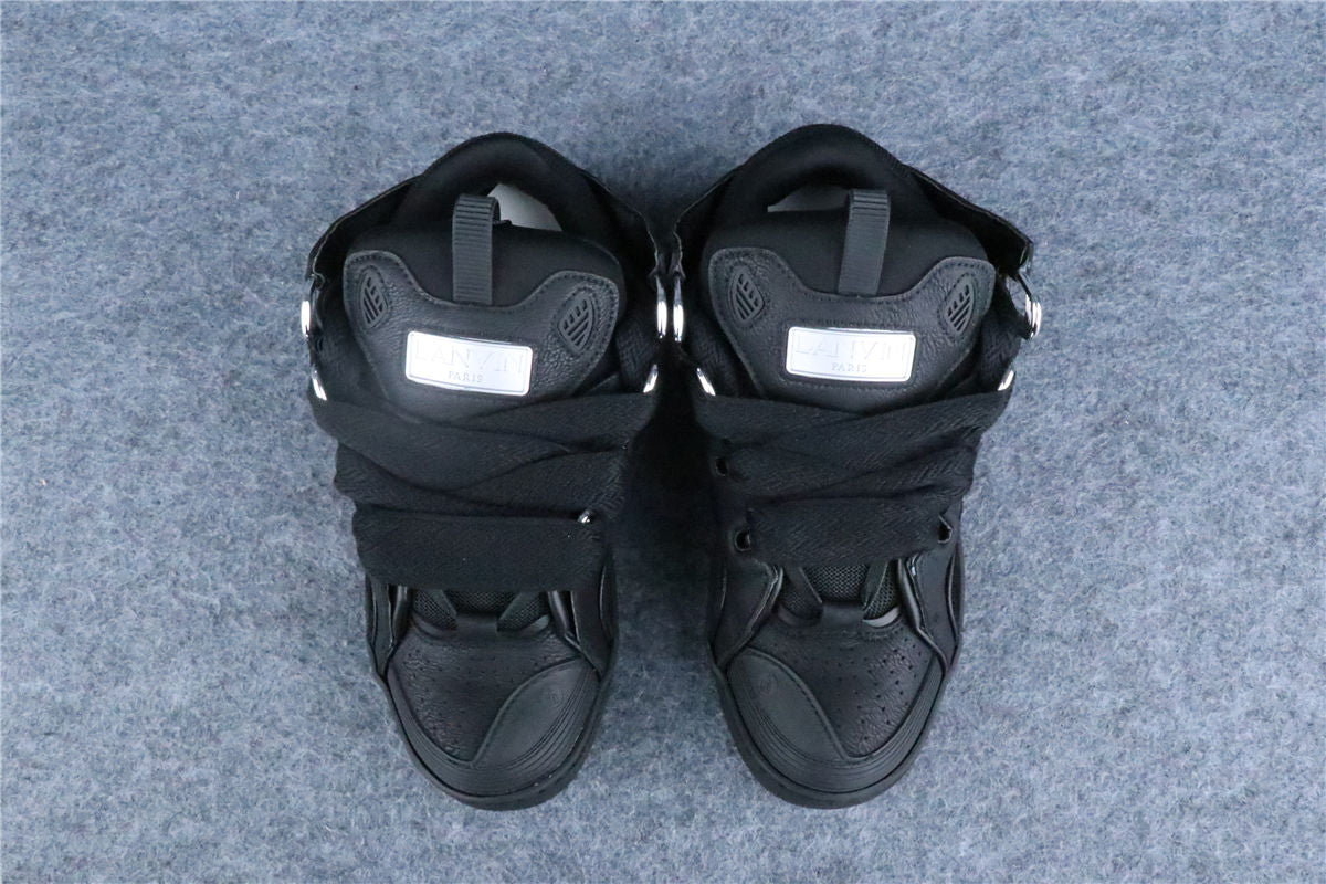 Lanvin Curb Sneakers 'Triple Black'