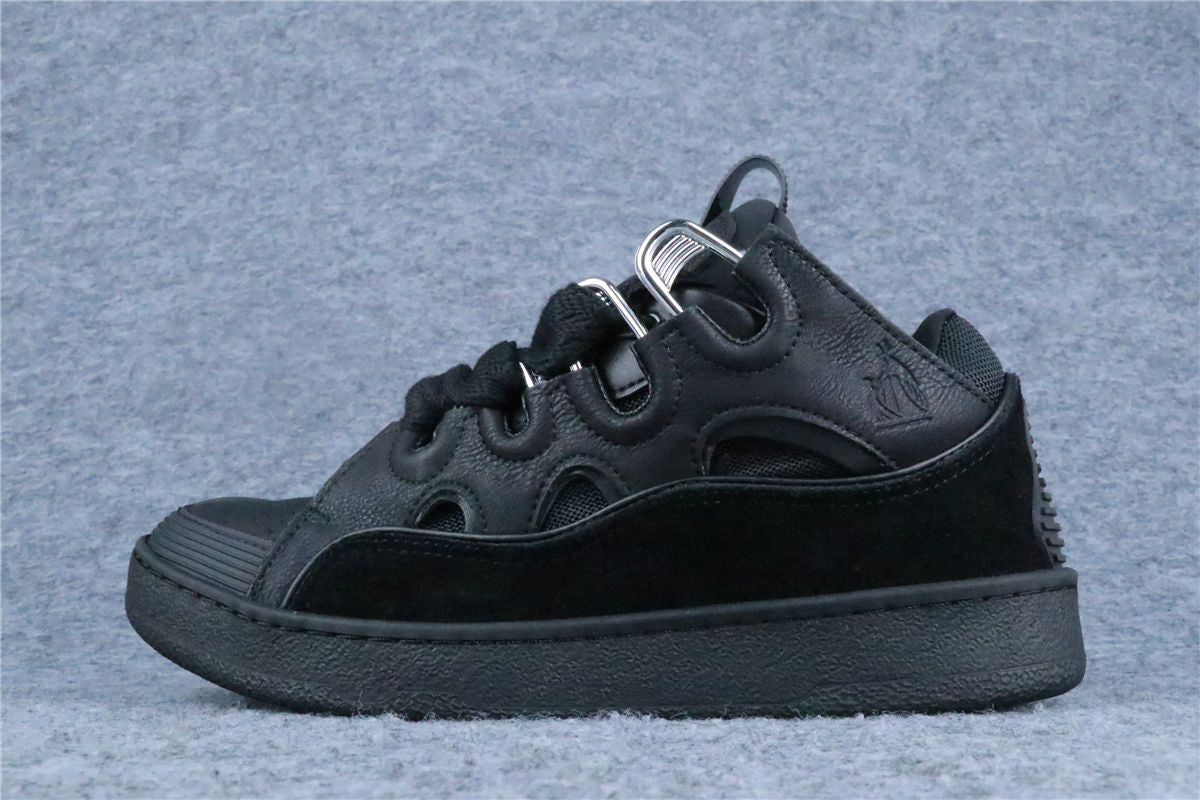 Lanvin Curb Sneakers 'Triple Black'