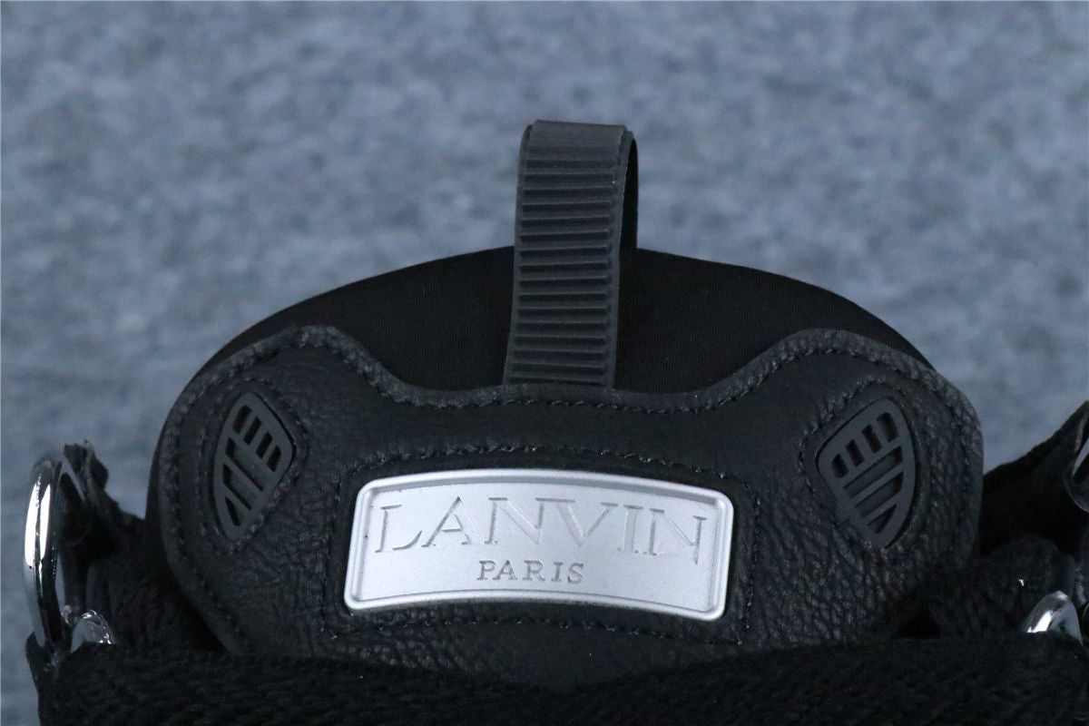 Lanvin Curb Sneakers 'Triple Black'