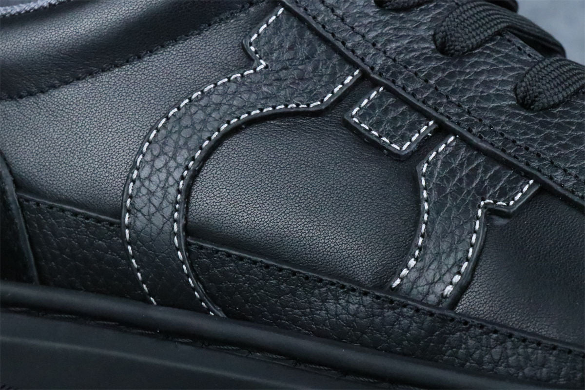 Ferragamo Cassina Low-Top Sneaker 'Black'