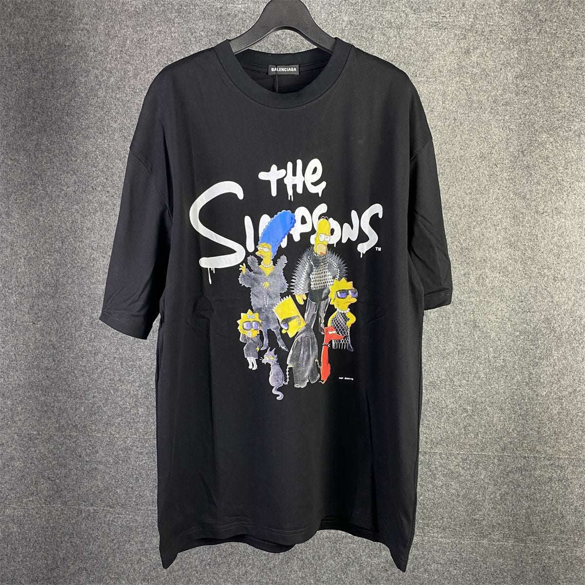 Balenciaga x The Simpsons T-Shirt 'Black'