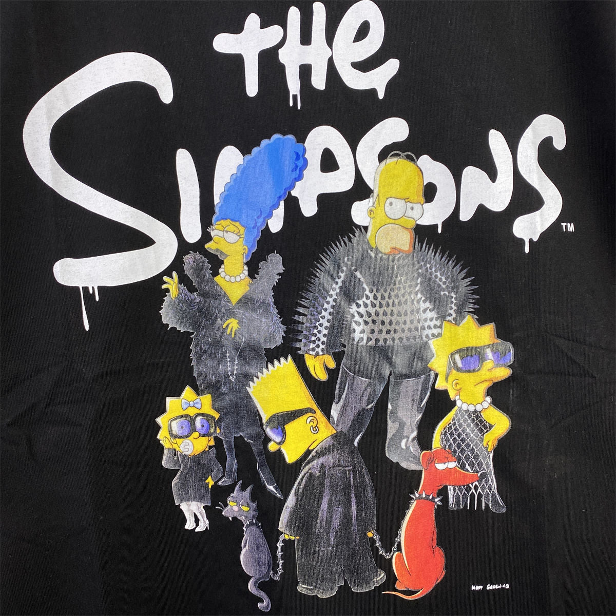 Balenciaga x The Simpsons T-Shirt 'Black'