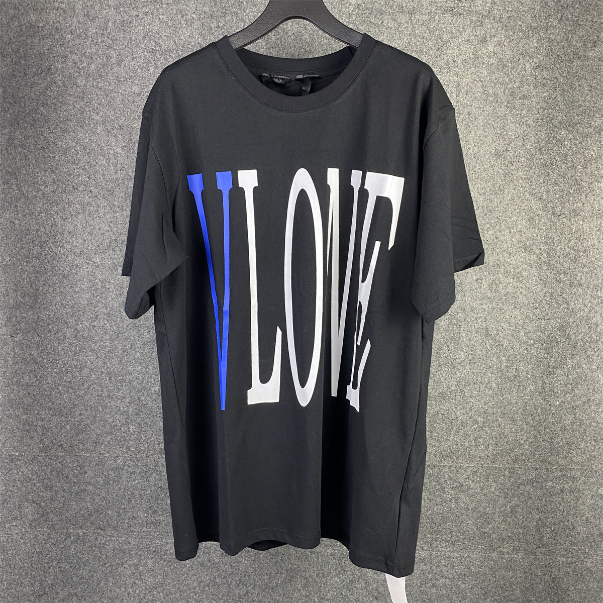 Vlone Staple T-Shirt 'Black/Blue'
