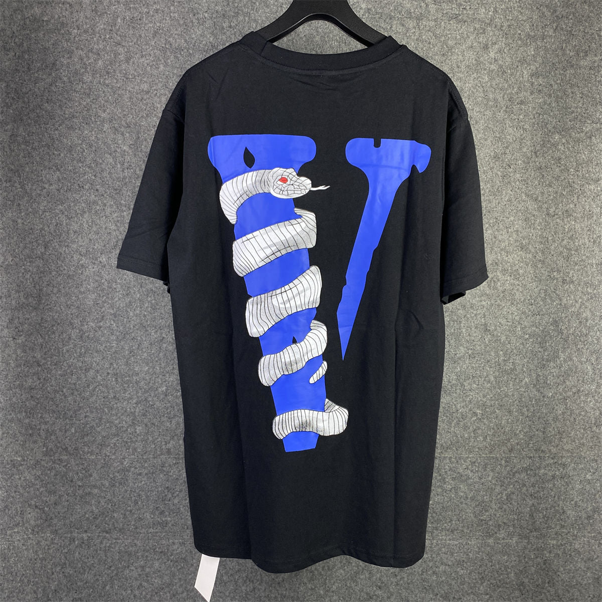 Vlone Staple T-Shirt 'Black/Blue'