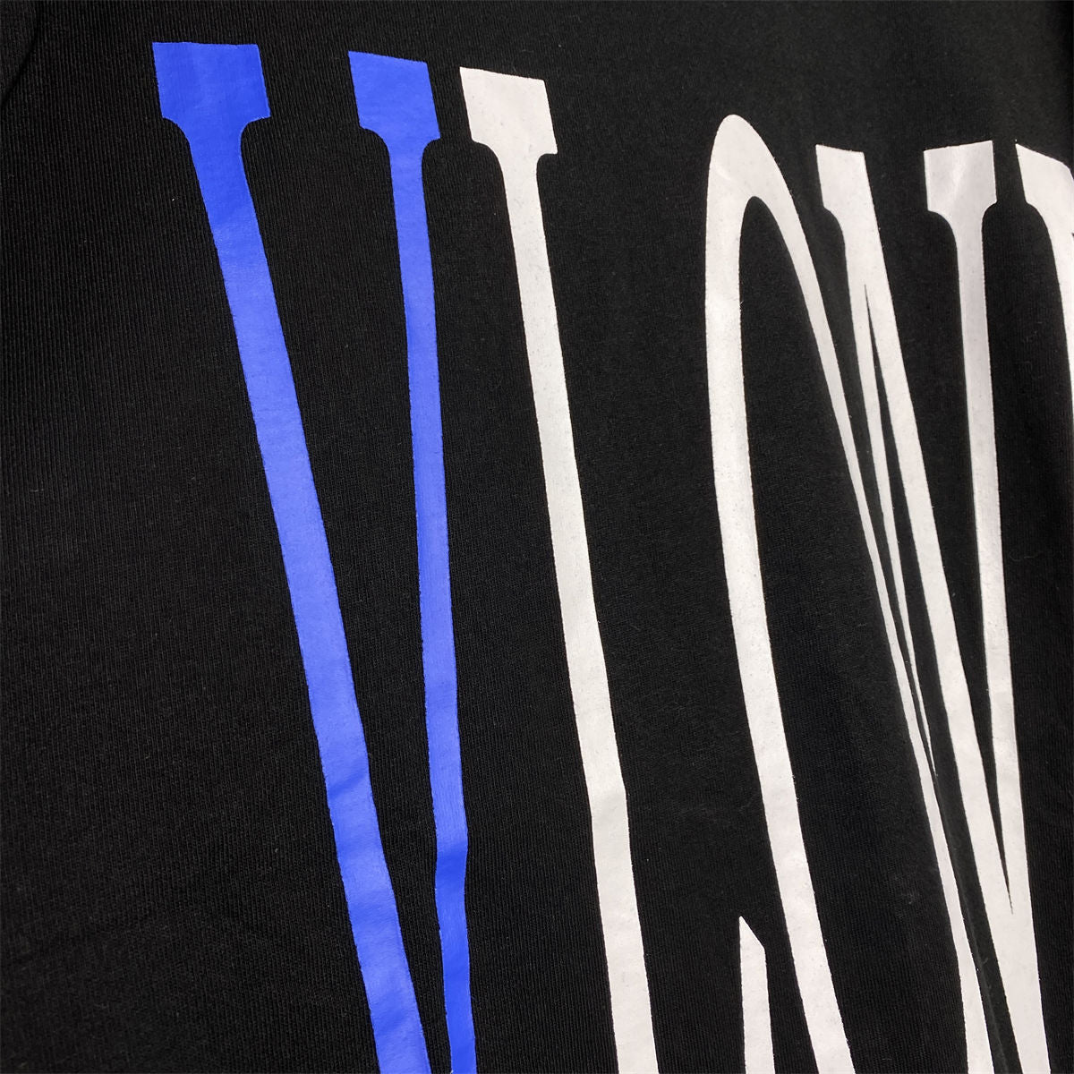Vlone Staple T-Shirt 'Black/Blue'