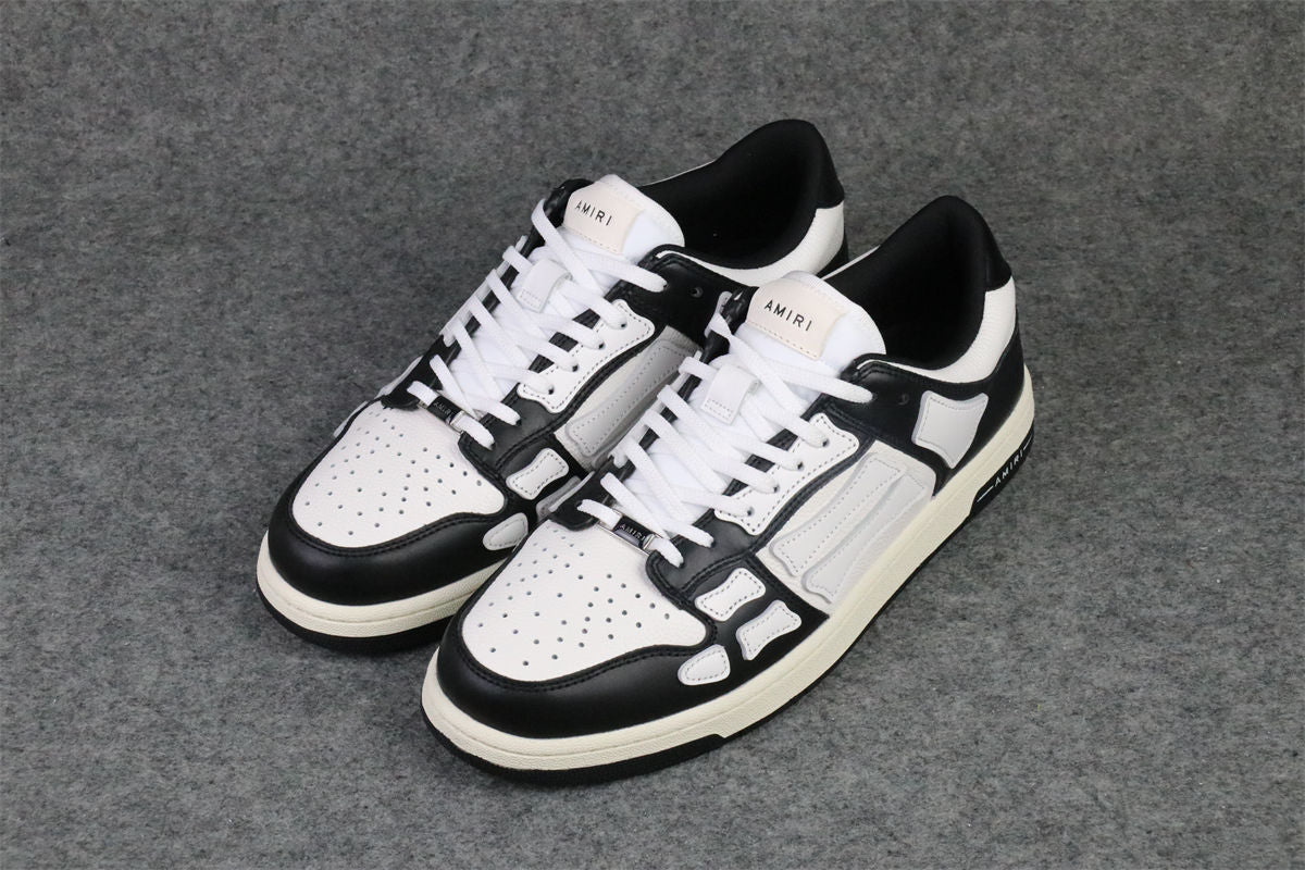 Amiri Skel Top Low 'Black White'