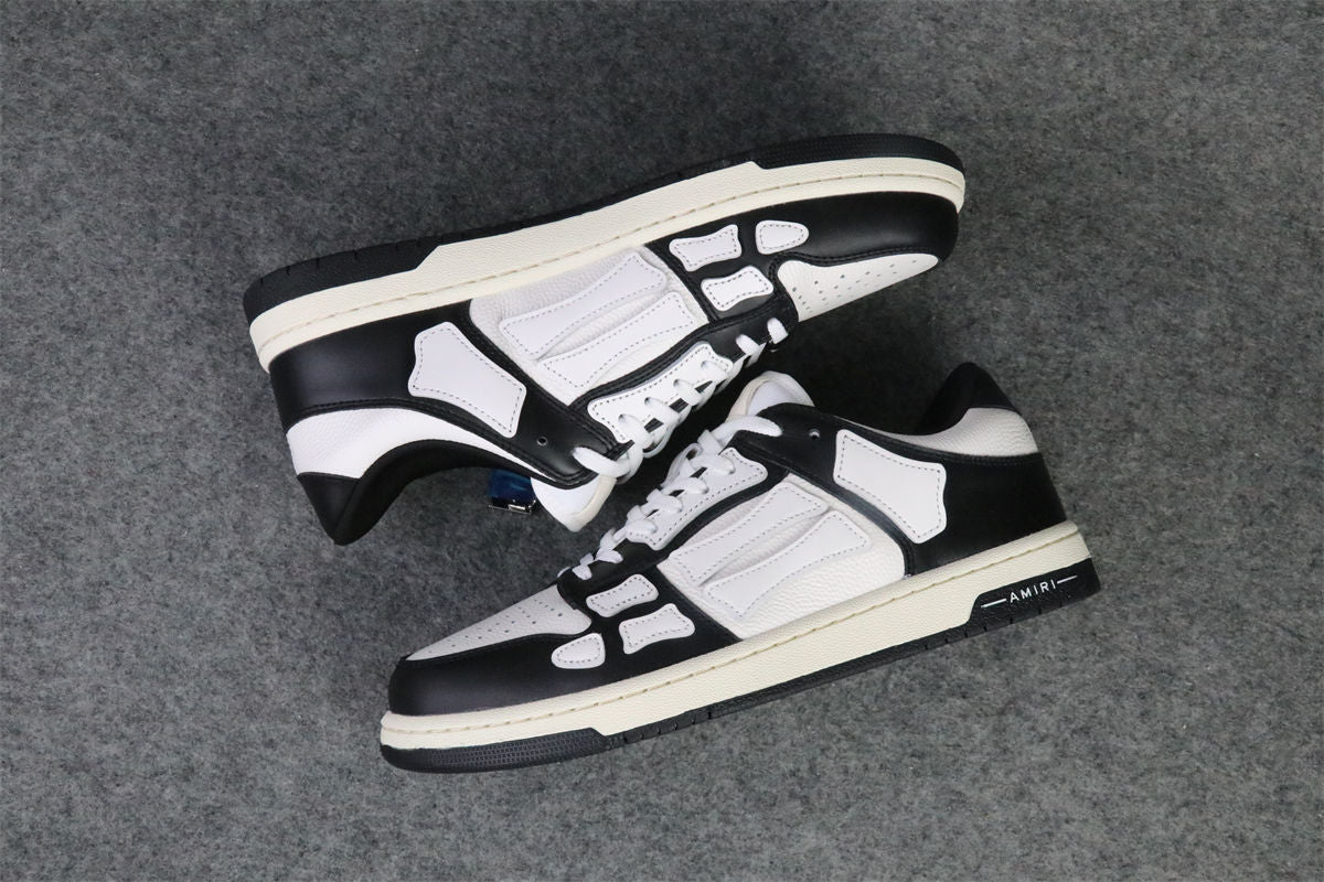 Amiri Skel Top Low 'Black White'
