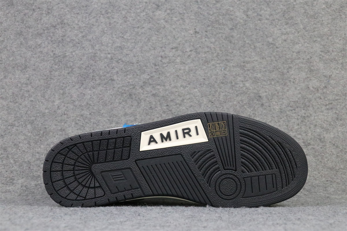 Amiri Skel Top Low 'Black White'