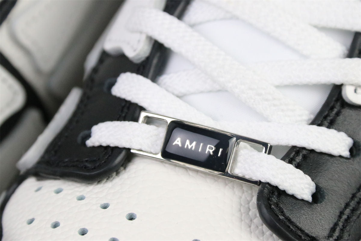Amiri Skel Top Low 'Black White'