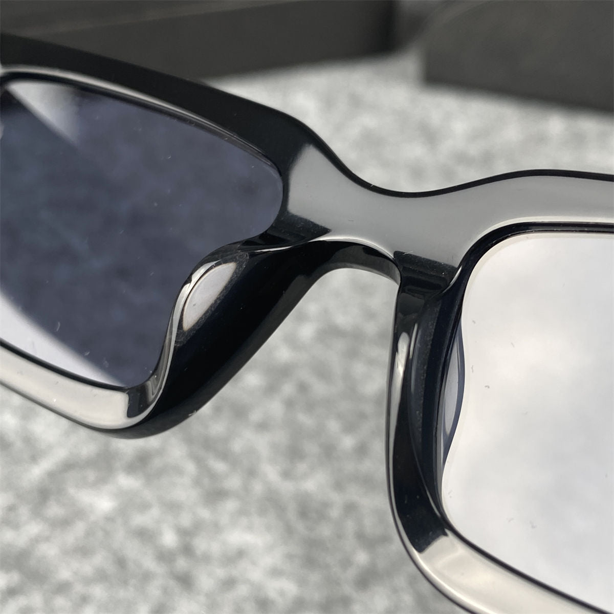 Prada PR 06YS Rectangle Frame Sunglasses