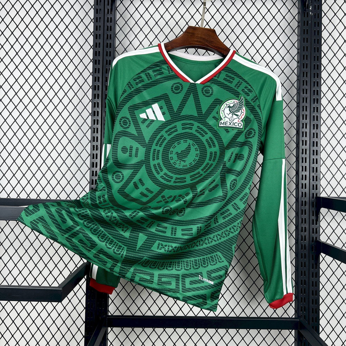 Mexico World Cup 2026 Long Sleeve Home Kit  (Please put your preferred number and name in the order note)