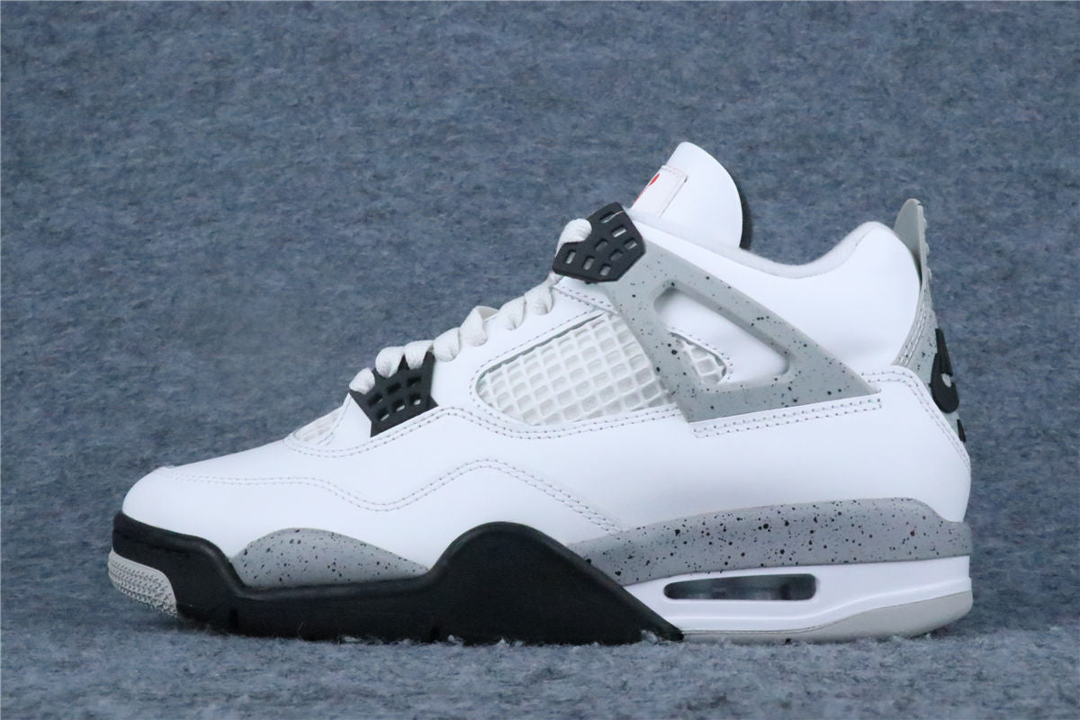 Air Jordan 4 Retro OG 'White Cement' 2025 (US Warehouse, No QC)
