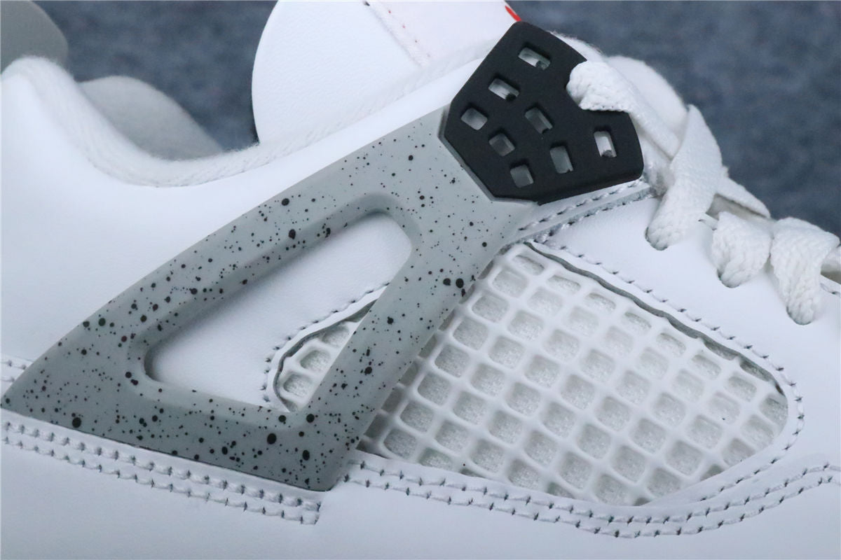 Air Jordan 4 Retro OG 'White Cement' 2025 (US Warehouse, No QC)