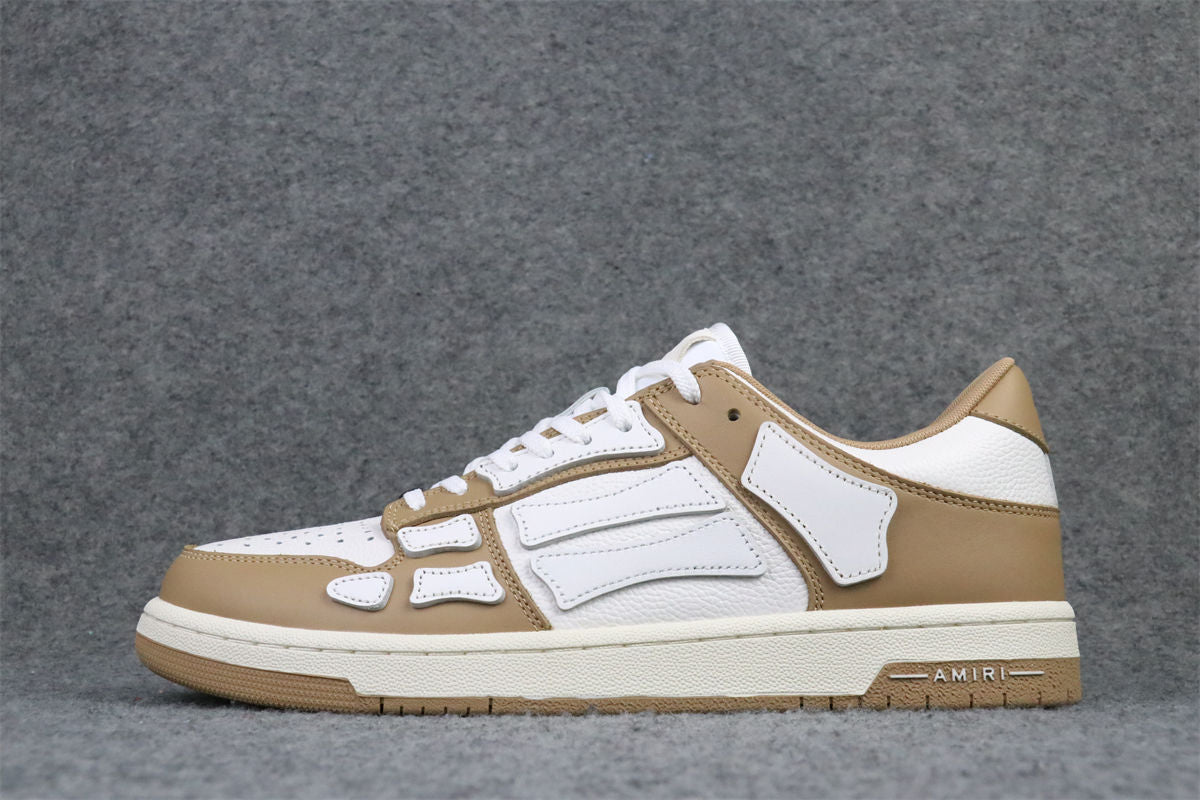 Amiri Skel Top Low 'Brown White'